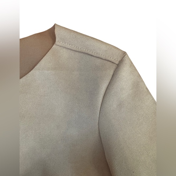 ᴡᴏᴍᴇɴ’s sᴜᴇᴅᴇ ᴛᴏᴘ | ᴢᴀʀᴀ | sɪᴢᴇ s | ᴡᴏʀɴ ᴏɴᴄᴇ - Picture 7 of 9